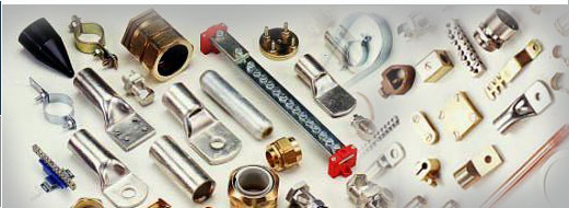Copper Grounding Rod Bonded ground earthing grounding earth rod Brass Clamp Coupler and Accessory cable glands conduit